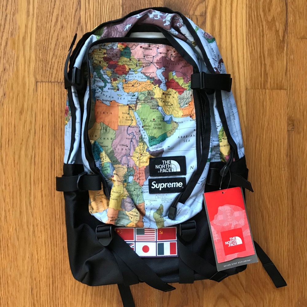 The North Face x Supreme - Map Backpack
